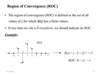 Zero X Roc Z-transform and Its Inverse.ppt