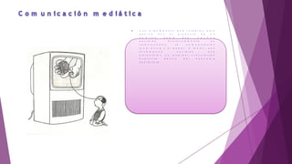  L o s a r g u m e n t o s q u e i n t e g r a n e s t e
e s c r i t o s o n e l p r o d u c t o d e u n
a n á l i s i s s o b r e d o s h e c h o s
s o c i a l e s h i s t ó r i c a m e n t e n o
r e l a c i o n a d o s : l a c o m u n i c a c i ó n
m e d i á t i c a y e l p o d e r . A m b o s , s o n
f e n ó m e n o s s o c i a l e s q u e
p a r e c i e r a n n o g u a r d a r v i n c u l a c i ó n
e x p l í c i t a d e n t r o d e l e s q u e m a
c a p i t a l i s t a .
 