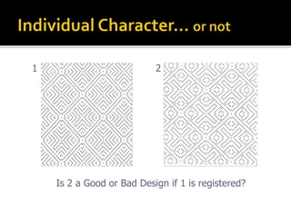Is 2 a Good or Bad Design if 1 is registered?
1 2
 