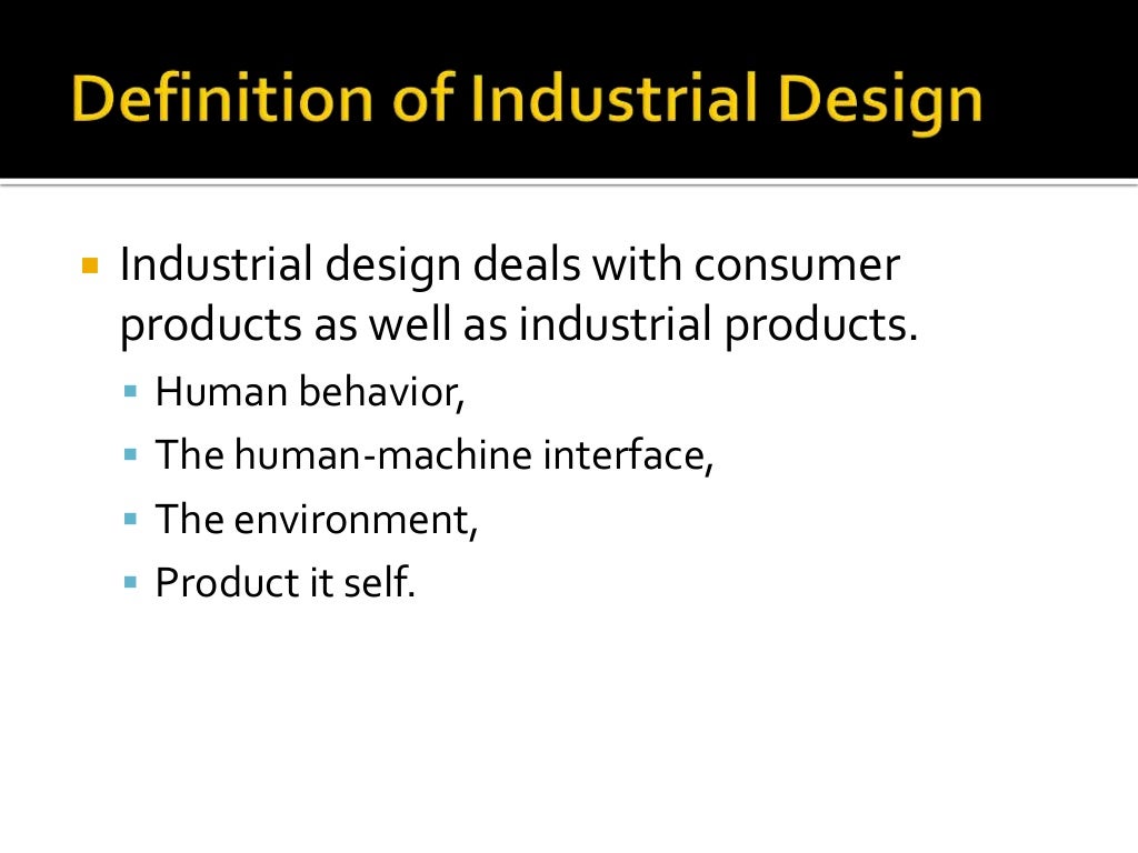 Industrial Design