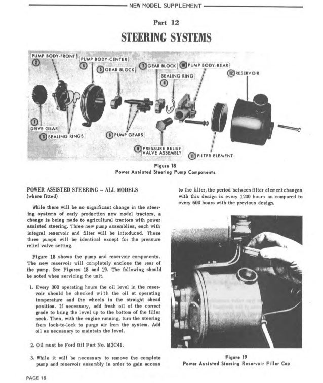 1967 ford 3000 tractor service repair manual