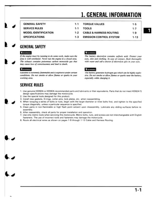 1984 HONDA MAGNA 700 SERVICE MANUAL PDF visual data 6