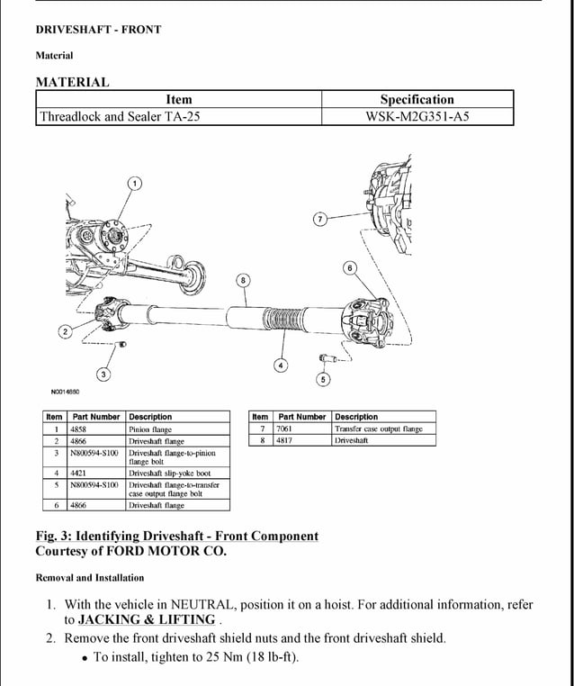 2005 FORD F150 Service Repair Manual