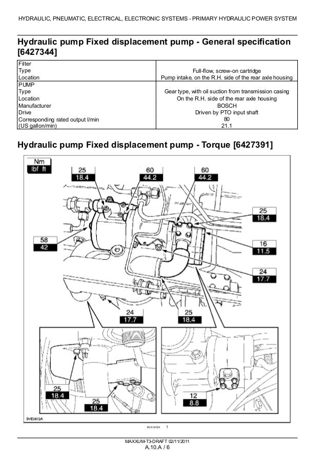 CASE IH MAXXUM 110 Multicontroller TRACTOR Service Repair Manual