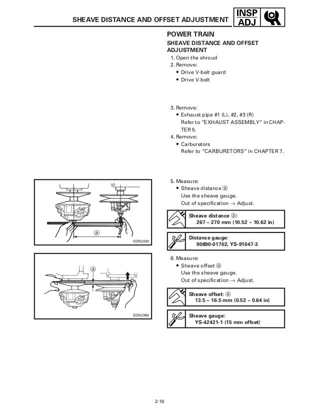 2001 Yamaha Srx700d Snowmobile Service Repair Manual
