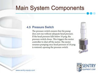 Main System Components 
www.sentry-equip.com 
 