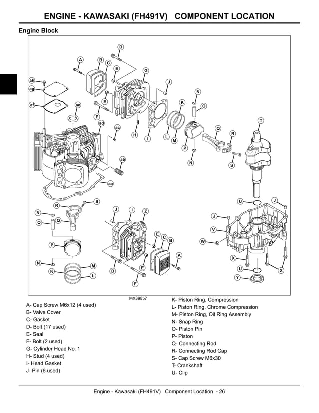 JOHN DEERE X304 LAWN TRACTOR Service Repair Manual