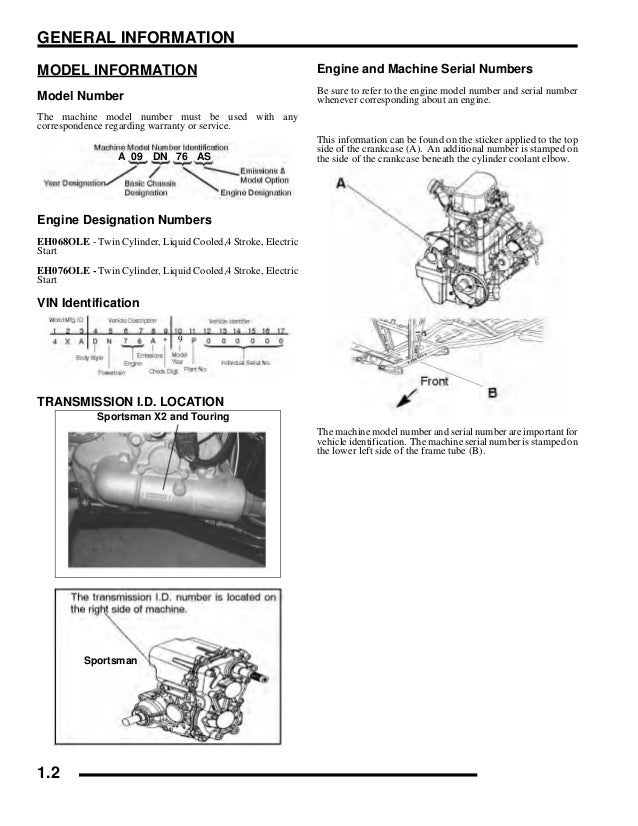 Polaris Sportsman 800 Service Manual Download Polaris Sportsman 800 Service Manual Download