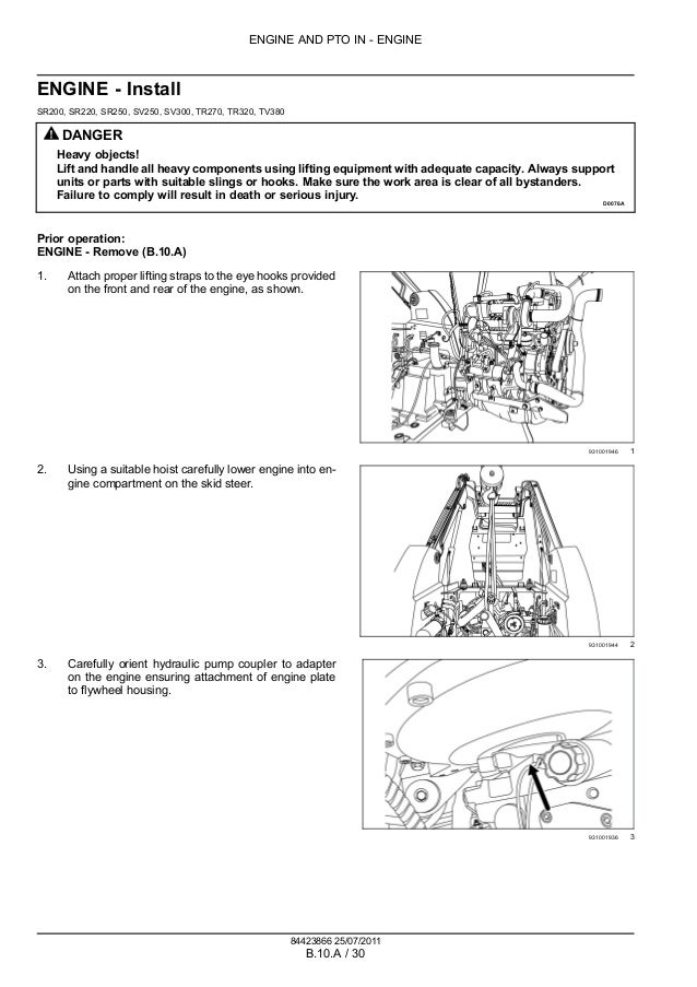 CASE SV300 SKID STEER LOADER Service Repair Manual