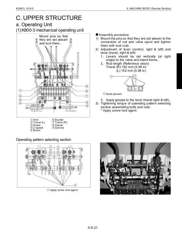 KUBOTA K008-3 MICRO EXCAVATOR Service Repair Manual