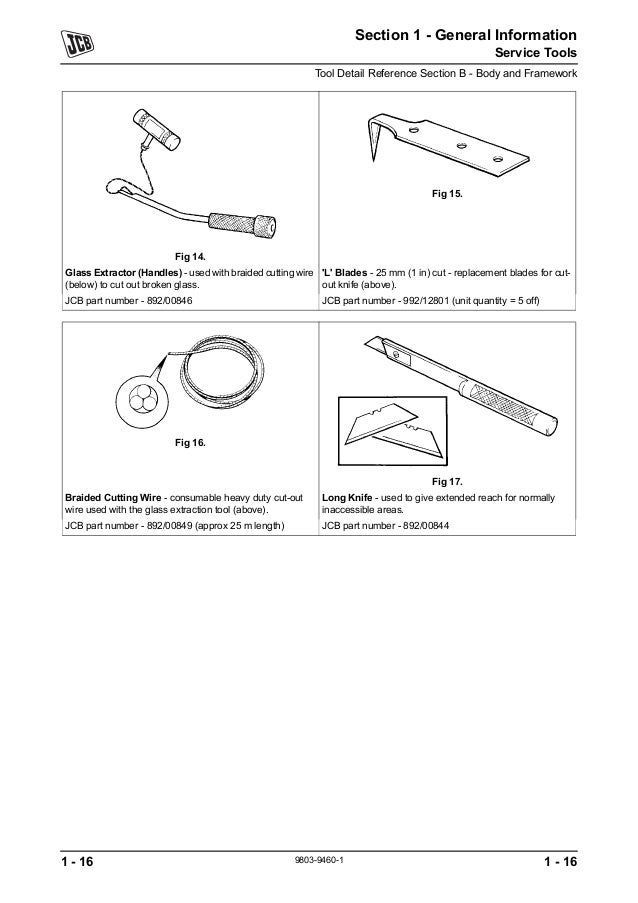 JCB 1110, 1110HF ROBOT Service Repair Manual SN（1291500 to 1294999）