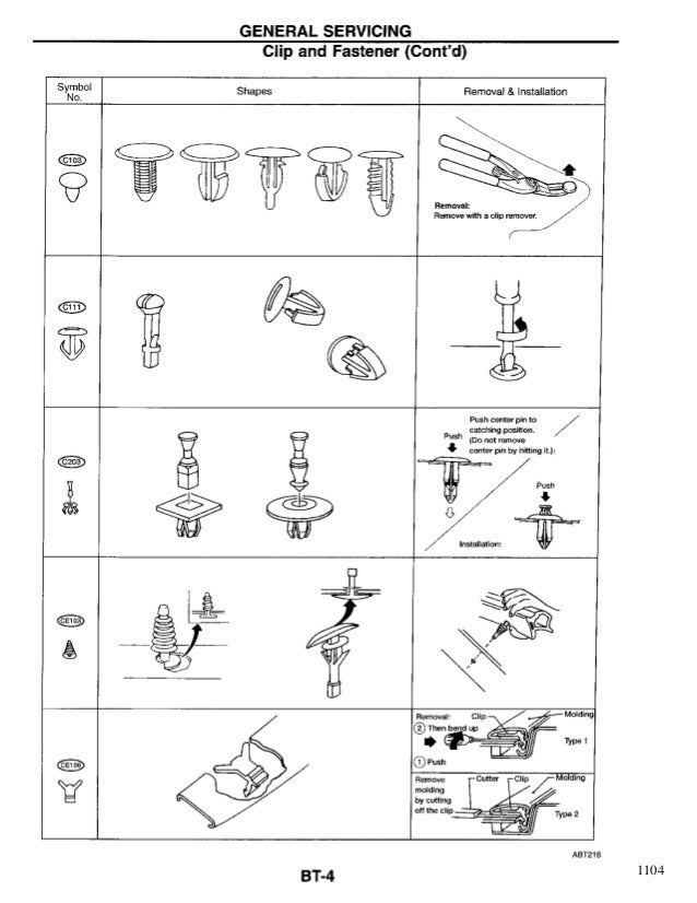 NISSAN QUEST 1998 Service Repair Manual
