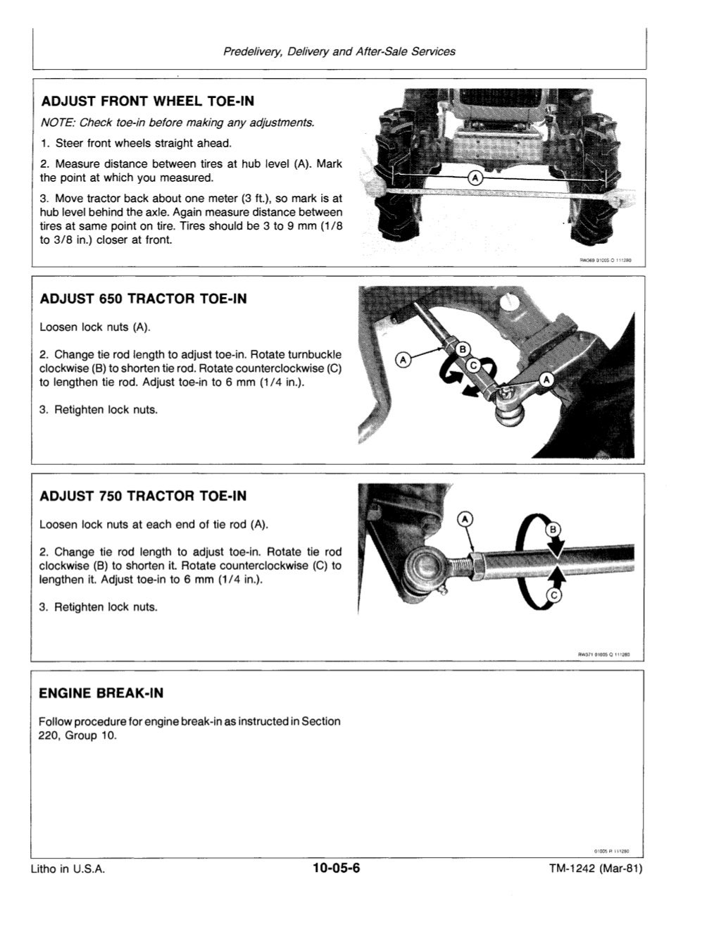 JOHN DEERE 750 TRACTOR Service Repair Manual