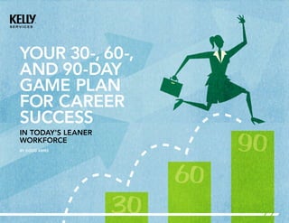 YOUR 30-, 60-,
AND 90-DAY
GAME PLAN
FOR CAREER
SUCCESS
IN TODAY’S LEANER
WORKFORCE
BY DOUG ARMS
 