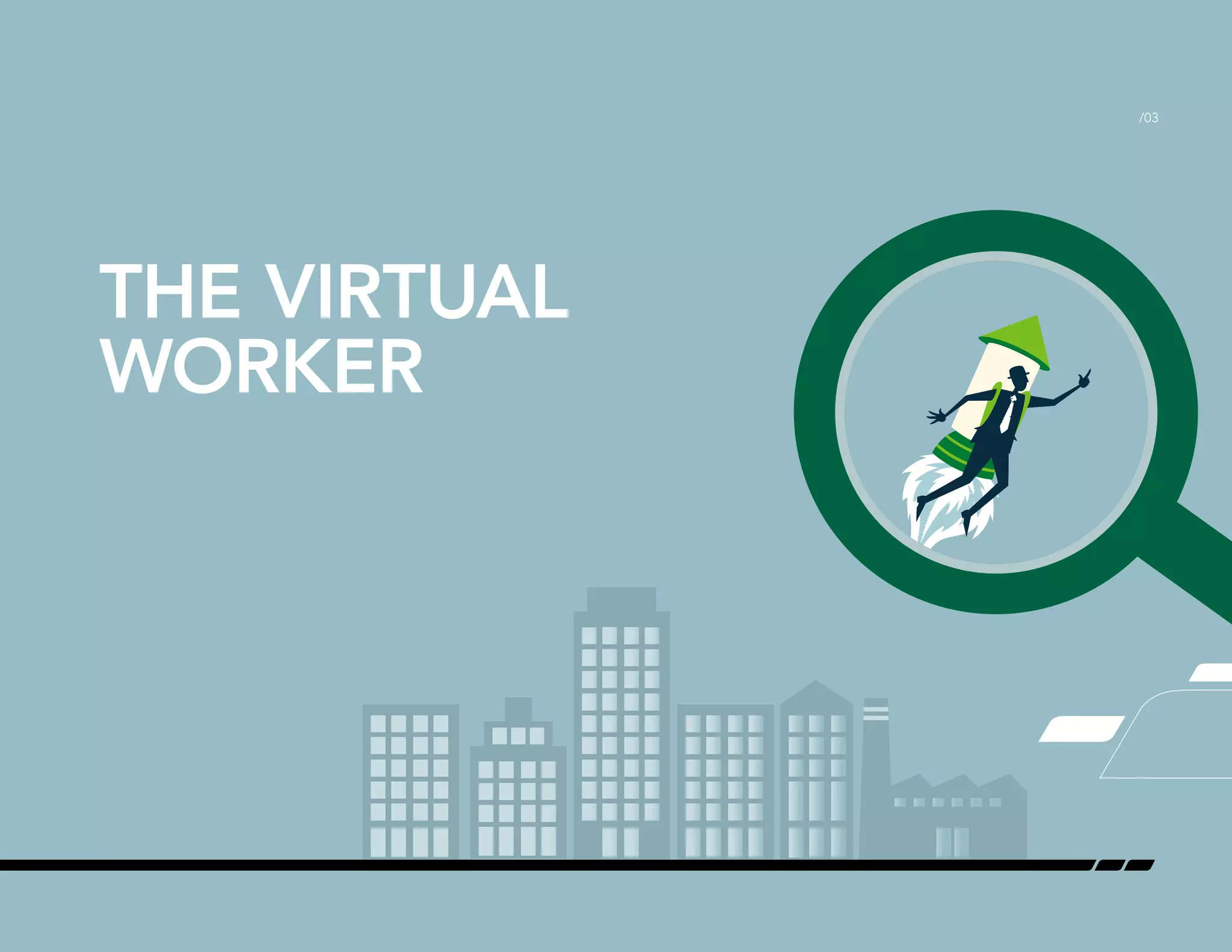 THE VIRTUAL
WORKER
/03
 