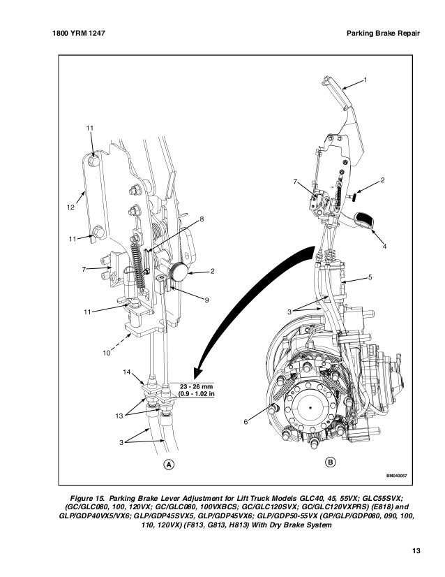 YALE E878 GDP70VX LIFT TRUCK Service Repair Manual