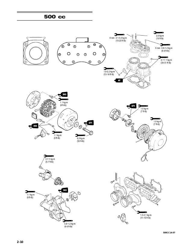 2007 Artic Cat 570cc 2-Stroke Snowmobile Service Repair Manual