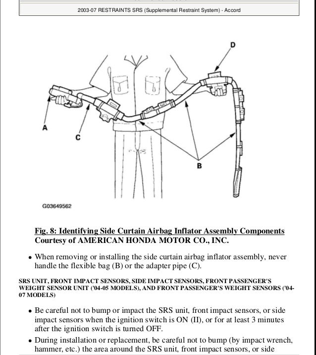 2005 Honda Accord Service Repair Manual