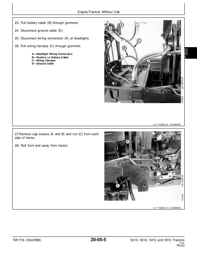 JOHN DEERE 5210 TRACTOR Service Repair Manual john deere 5210 wiring diagram 