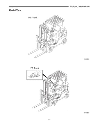 Caterpillar Cat DP30N Forklift Lift Trucks Service Repair ...