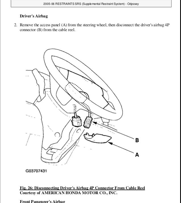 2007 honda odyssey maintenance manual