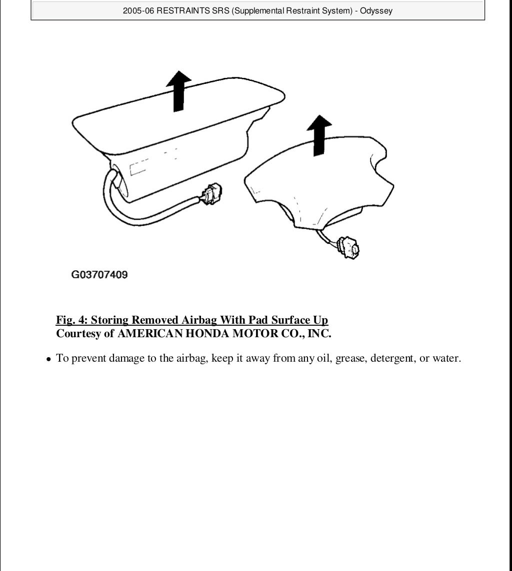 2007 HONDA ODYSSEY Service Repair Manual