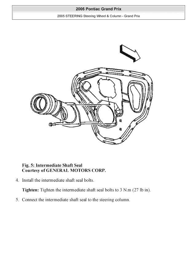 Schematic Diagram Of 2008 Pontiac Grand Prix Engine Diagram