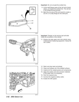 Rails Inwards 2009 GMC ACADIA Service Repair Manual | PDF