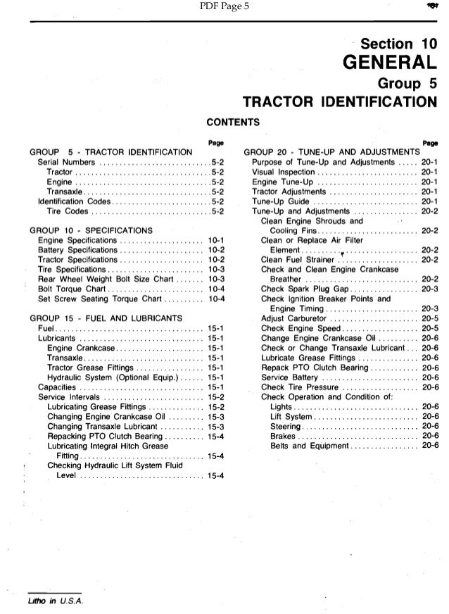 Tractor Battery Size Chart