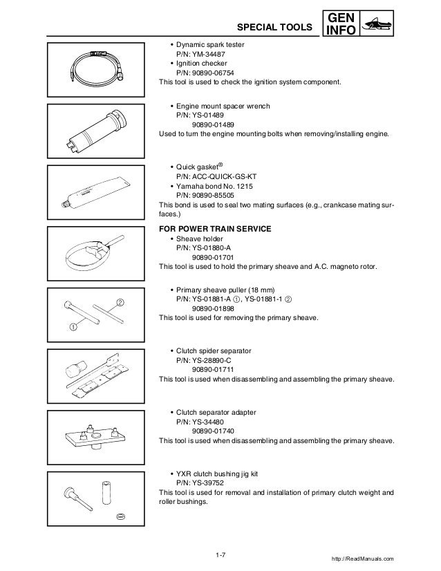 2006 Yamaha Rs Vector Rs90rl Snowmobile Service Repair Manual