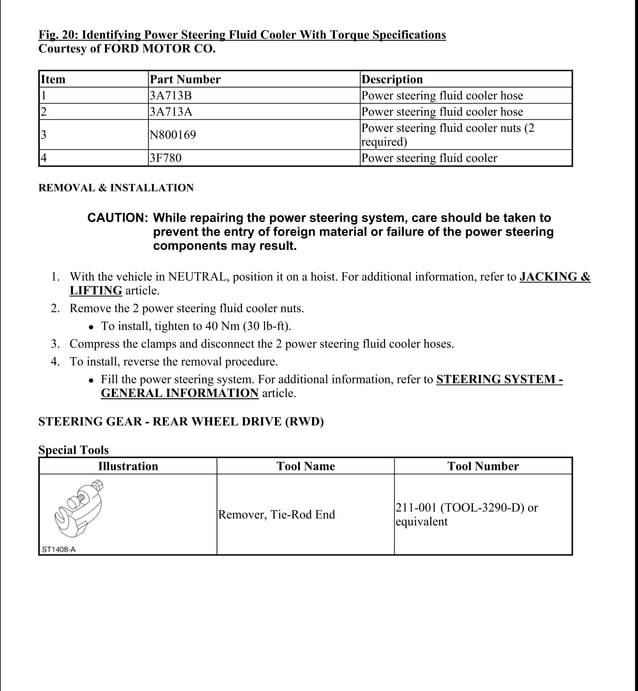 2008 FORD RANGER Service Repair Manual | PDF