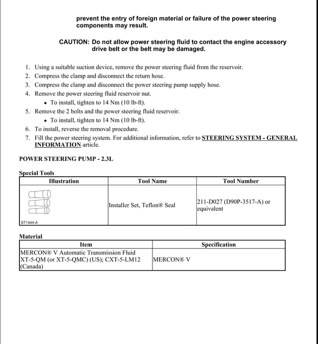 2008 FORD RANGER Service Repair Manual | PDF