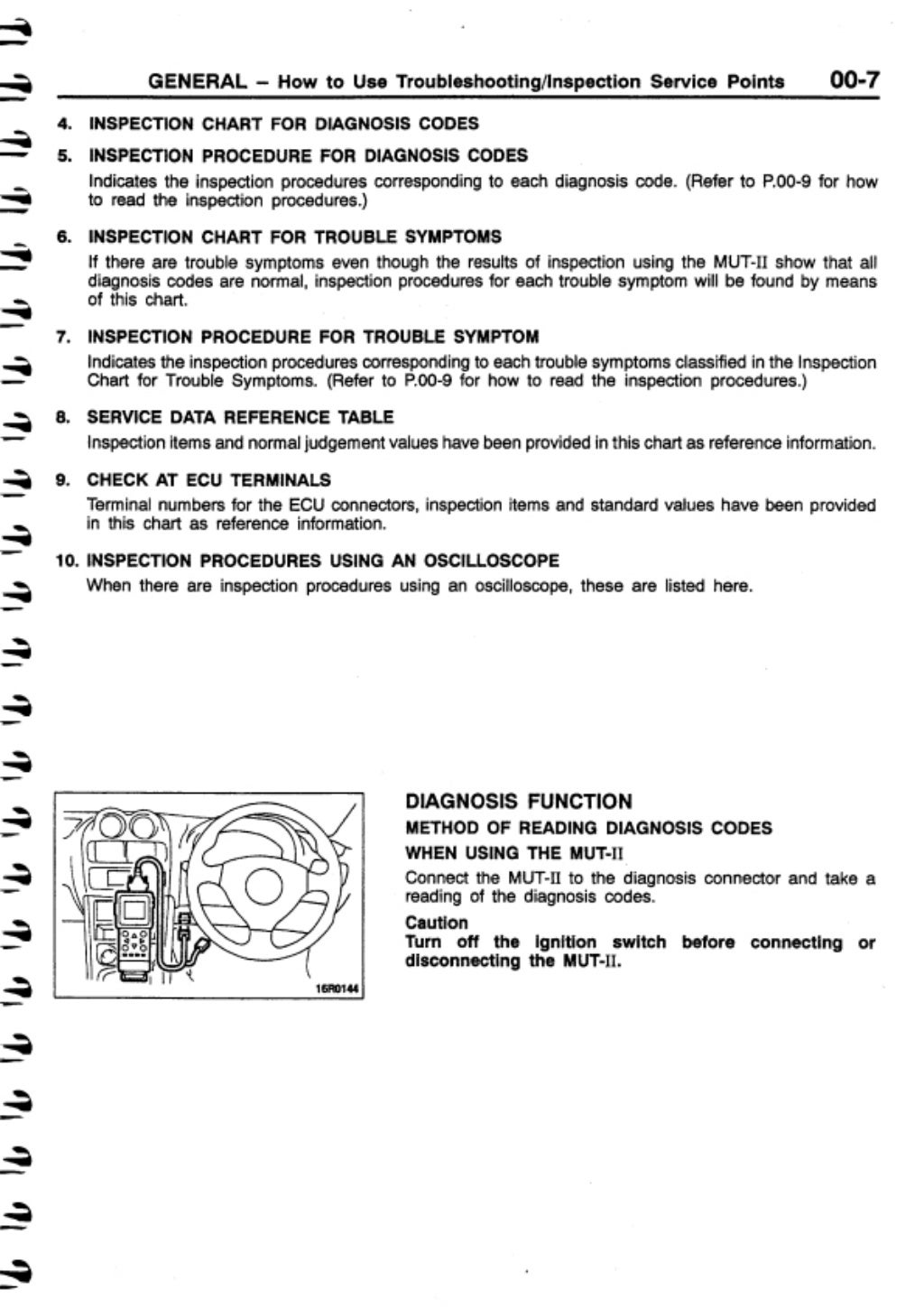 2000 Mitsubishi Fto Service Repair Manual