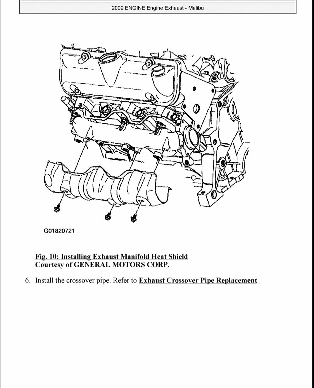 1997 Chevrolet Malibu Service Repair Manual
