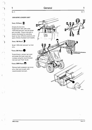 JCB 525B-2,525B-4 TELESCOPIC HANDLER Service Repair Manual | PDF