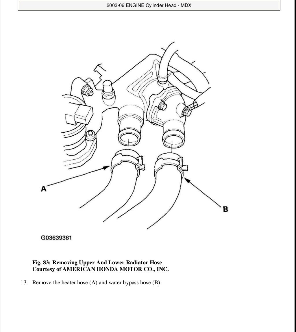 2001 ACURA MDX Service Repair Manual