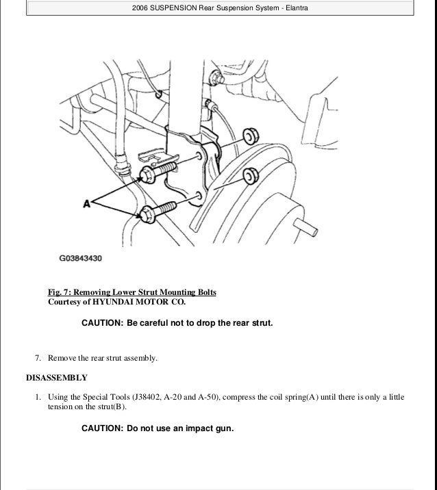 2003 Hyundai Elantra Service Repair Manual