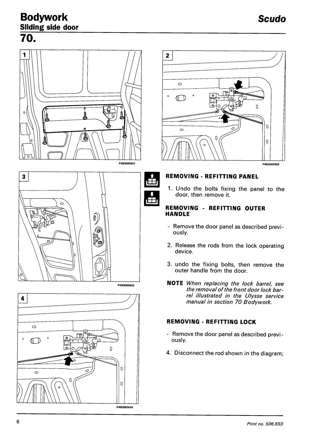 2006 Fiat Scudo Service Repair Manual
