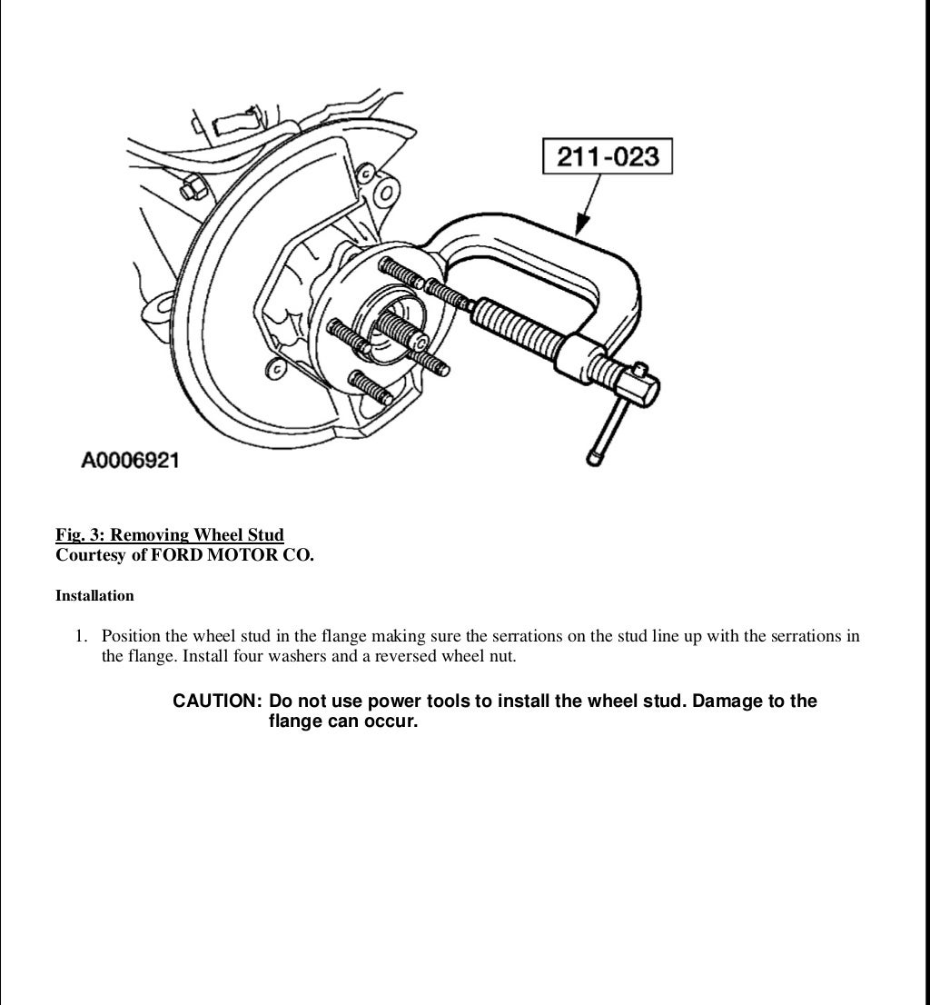 2005 Ford Taurus Service Wiring Diagram