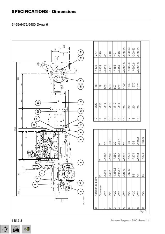 Massey Ferguson MF 6455 Tractor Service Repair Manual tractor trailer 7 pin wiring diagram 