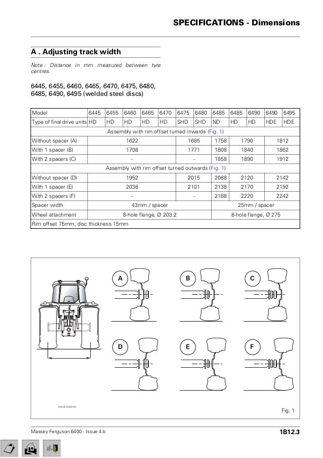 Massey Ferguson Mf 6485 Tractor Service Repair Manual