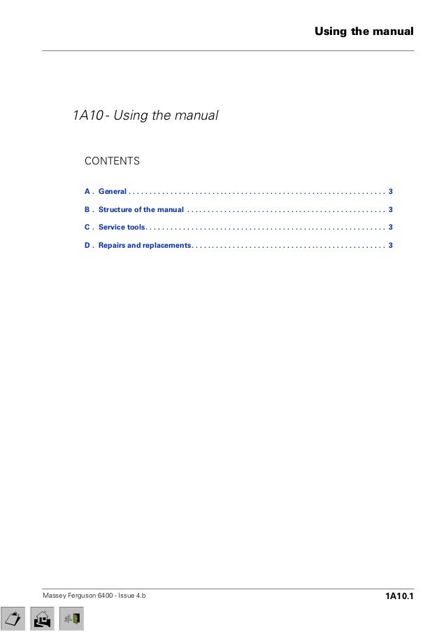 Massey Ferguson Mf 6485 Tractor Service Repair Manual