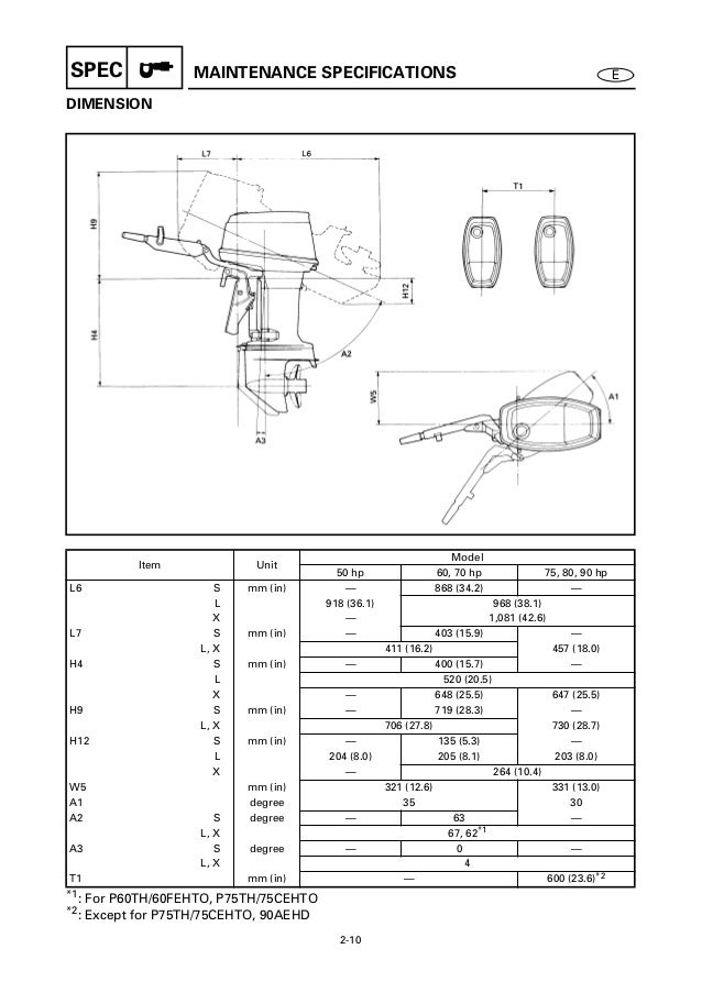 Yamaha 90aeto 90tr B90tr Outboard Service Repair Manual X 856313