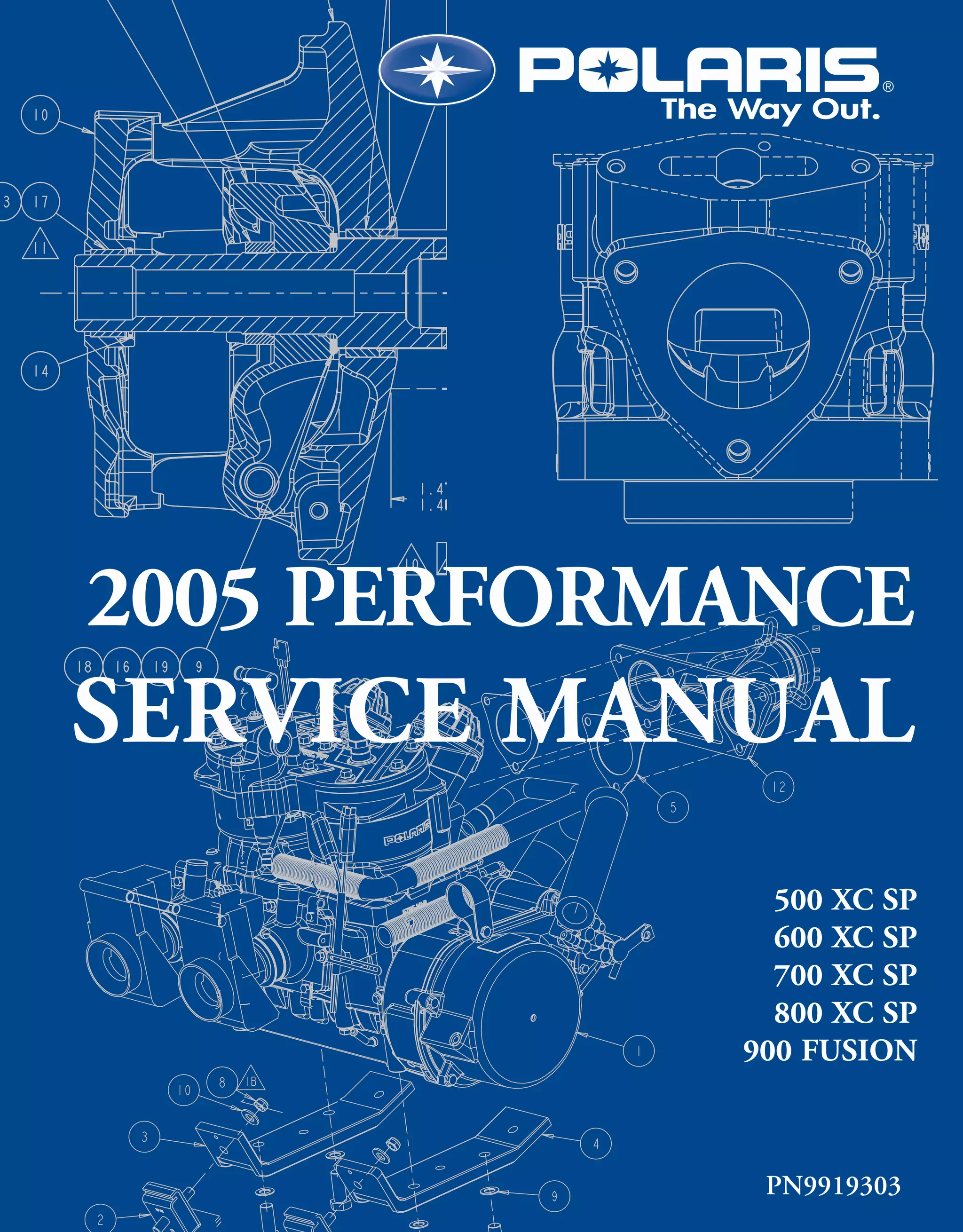 2005 Polaris 600 XC SP SNOWMOBILE Service Repair Manual | PDF