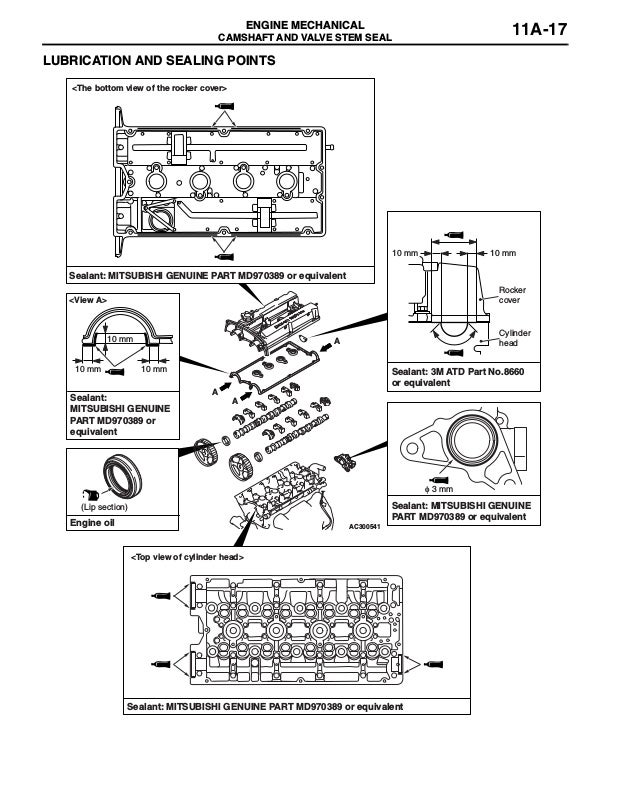2003 MITSUBISHI AIRTREK Service Repair Manual