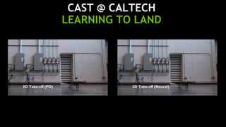 23
CAST @ CALTECH
LEARNING TO LAND
 