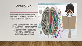 Bias confounders | PPTX
