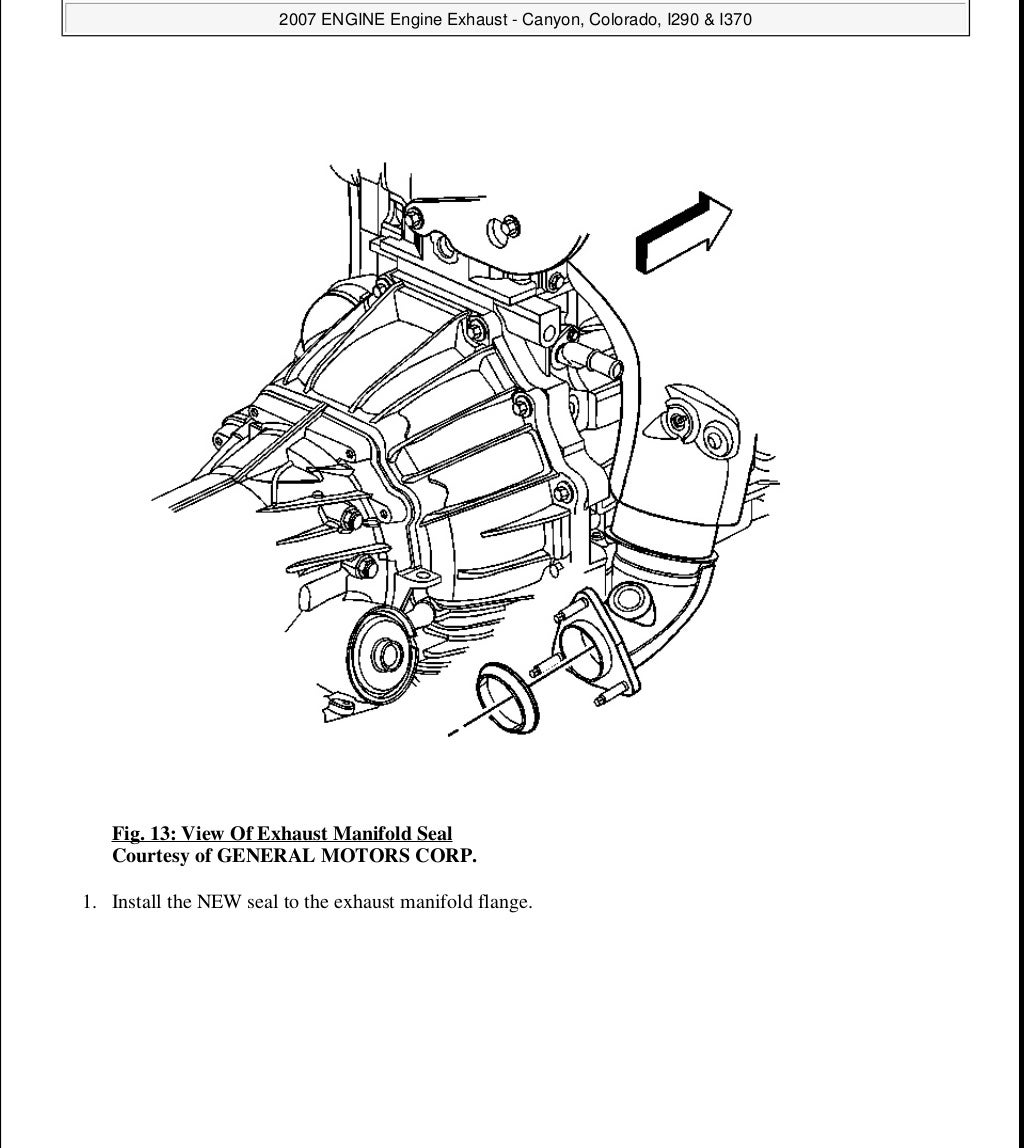 2007 GMC CANYON Service Repair Manual