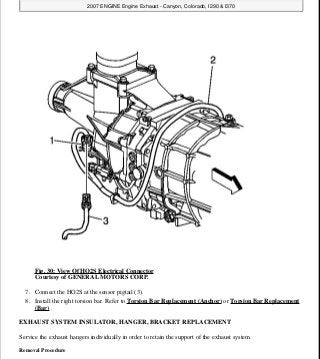 2005 GMC CANYON Service Repair Manual