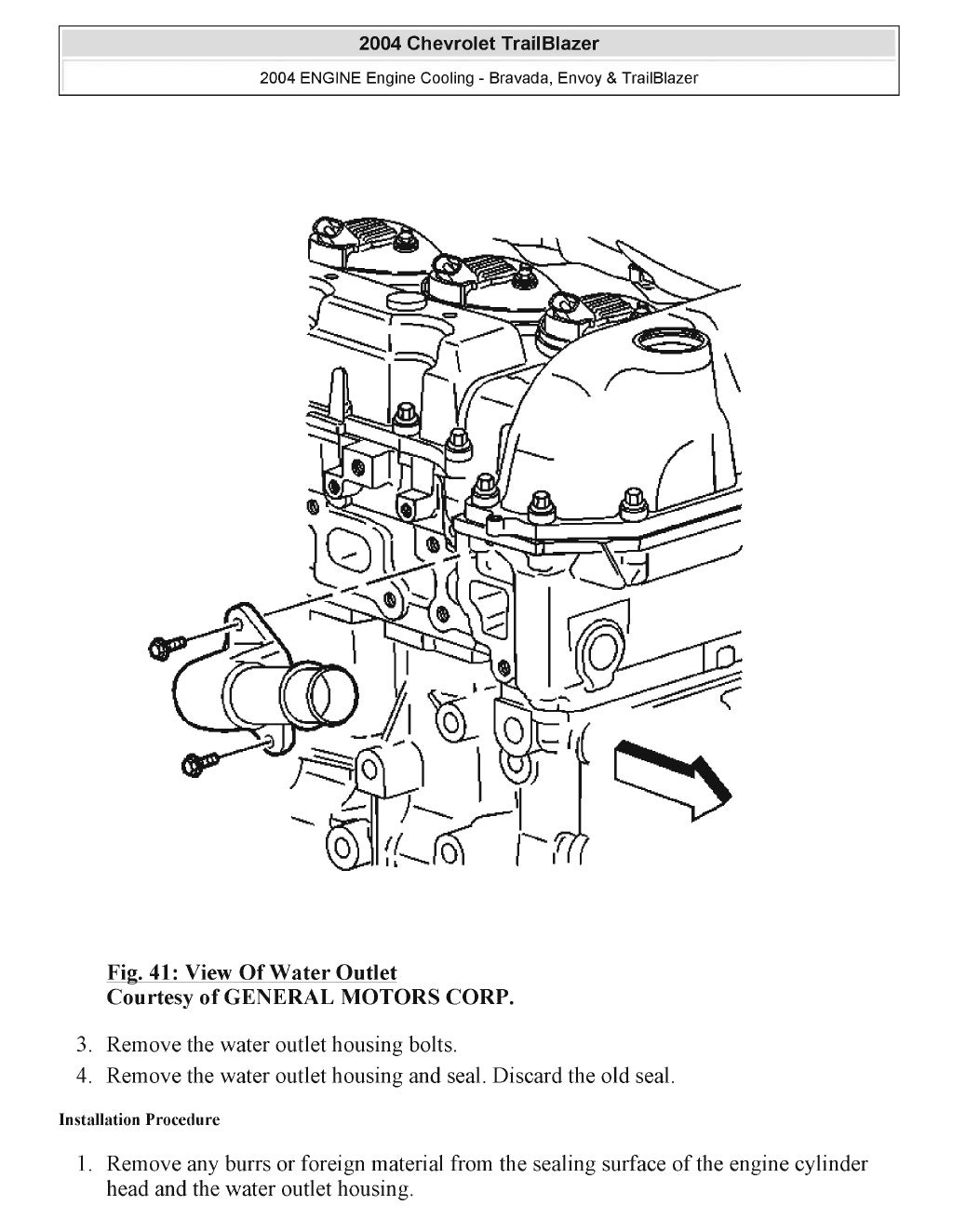 2002 GMC ENVOY Service Repair Manual